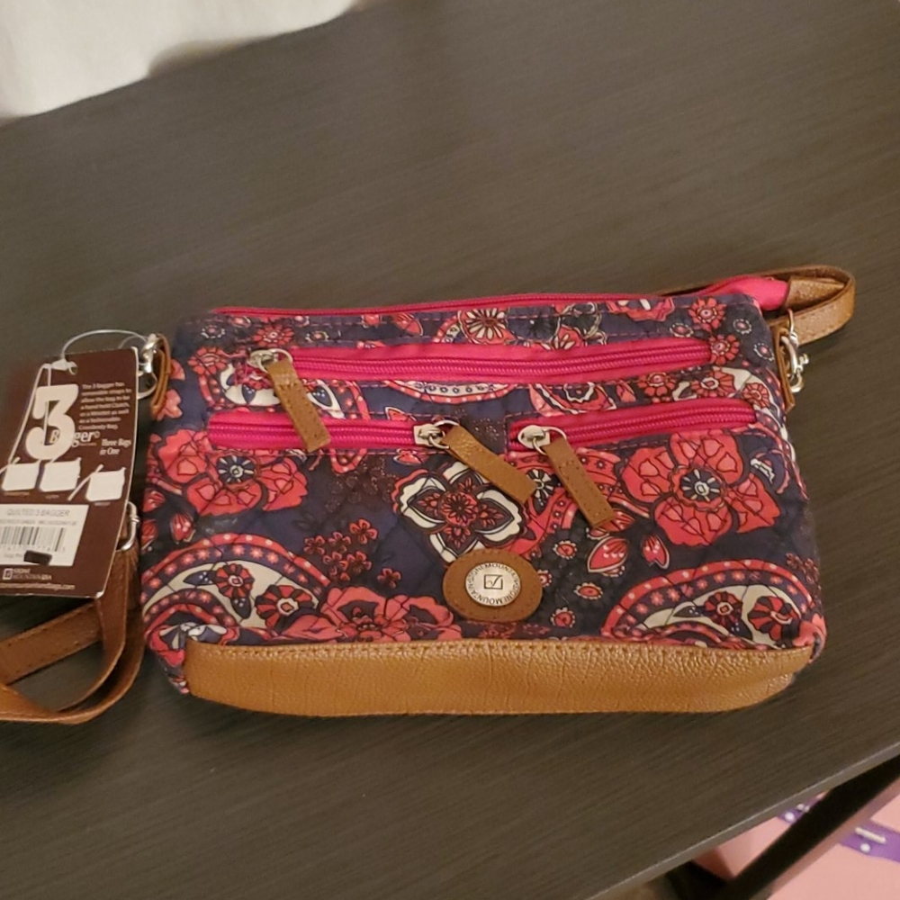 Stone Mountain Paisley Clutch with Shoulder Strap